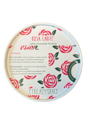 Rosa Carité: latte struccante fai da te - Ethical Grace