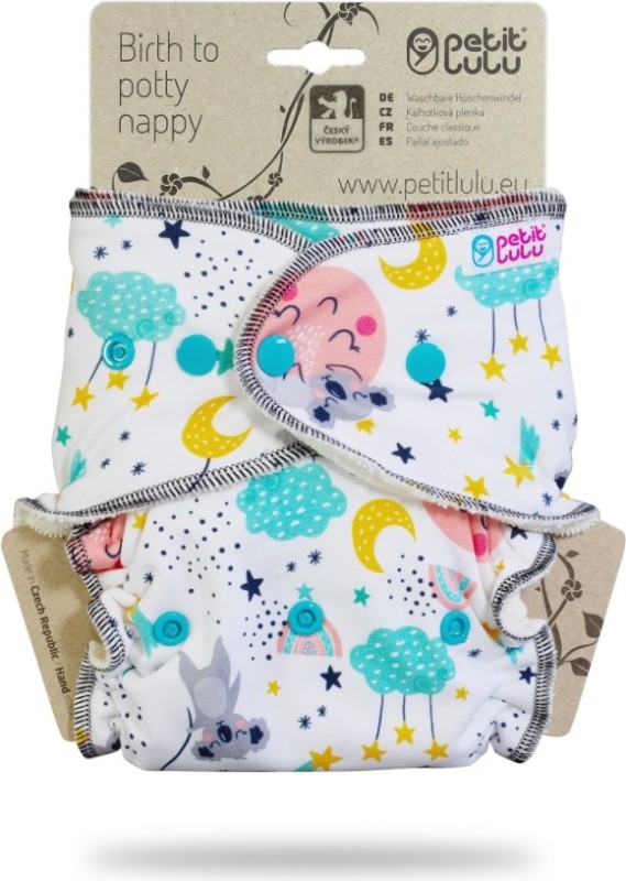 Pannolino lavabile FITTED NOTTE Petit Lulu SNAPB Pannolino lavabile FITTED NOTTE Petit Lulu SNAPB