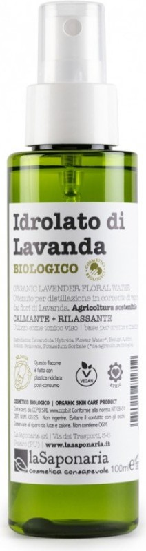 Idrolato di Lavanda BIO - La Saponaria Idrolato di Lavanda BIO - La Saponaria