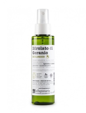 Idrolato di Geranio BIO - La Saponaria