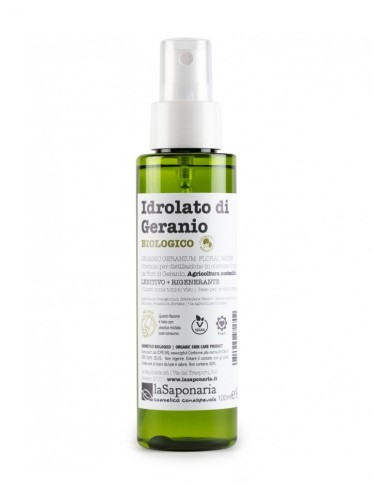 Idrolato di Geranio BIO - La Saponaria