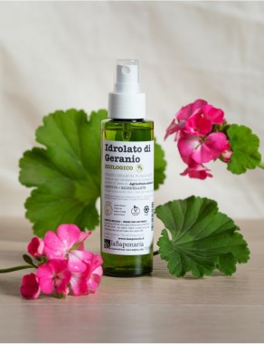 Idrolato di Geranio BIO - La Saponaria