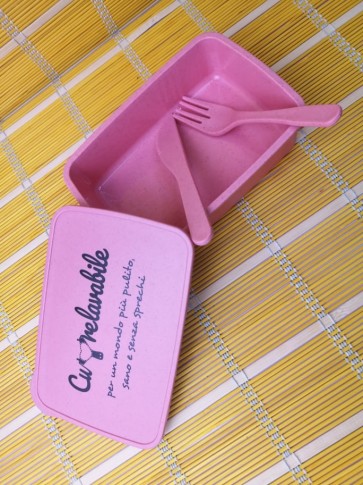 Tapperware porta pappa Cuore Lavabile Tapperware porta pappa Cuore Lavabile