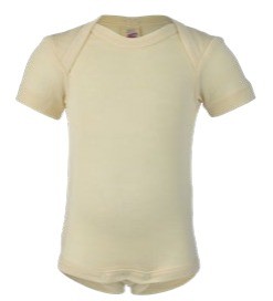 100% organic cotton short-sleeved bodysuit - Engel