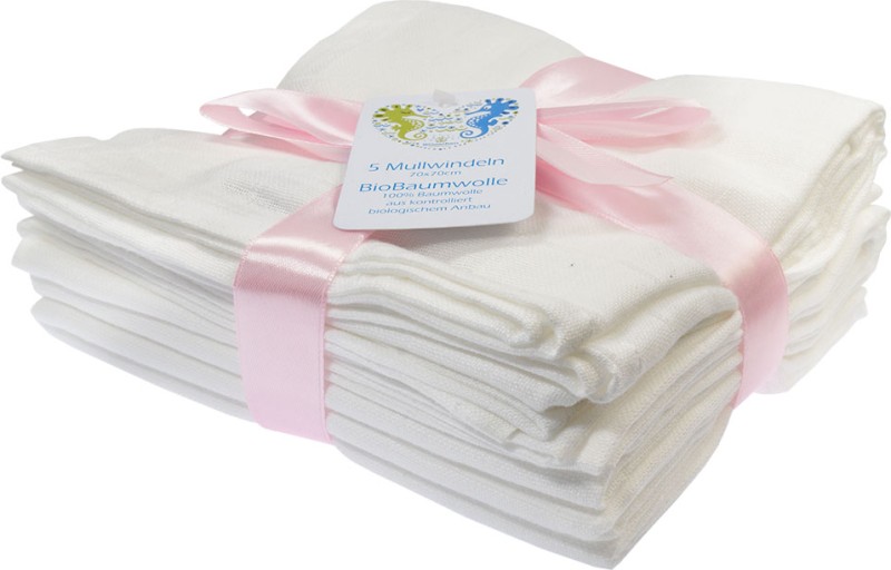 Set pieghevoli (5 pz) MUSLIN 50 x 50 - Blumchen Set pieghevoli (5 pz) MUSLIN 50 x 50 - Blumchen
