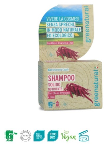 Shampoo solido nutriente - Greenatural