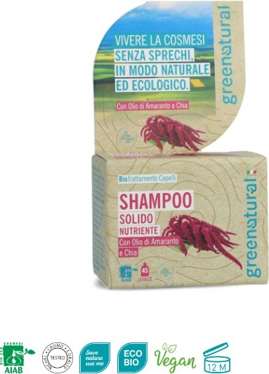 Shampoo solido nutriente - Greenatural Shampoo solido nutriente - Greenatural