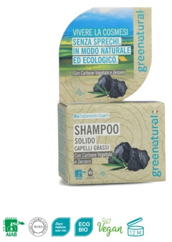 Shampoo solido capelli grassi - Greenatural