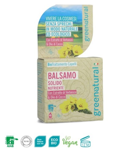 Balsamo solido nutriente - Greenatural
