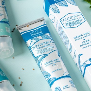 Mint natural whitening toothpaste - Officina Naturae