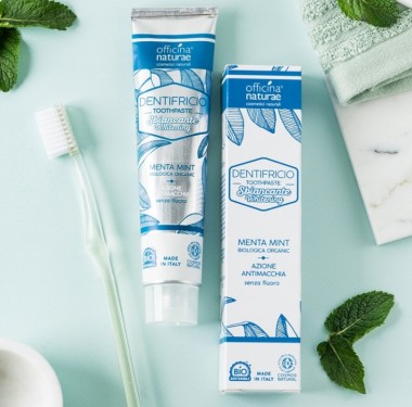 Mint natural whitening toothpaste - Officina Naturae