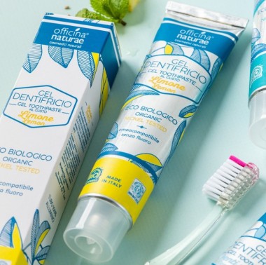 Dentifricio naturale (limone) - Officina Naturae