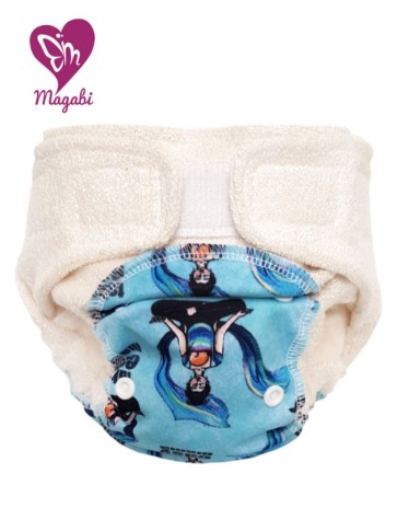 Pannolino Lavabile Fitte 2.0 VELCRO - Magabi