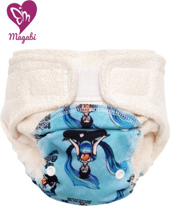 Pannolino Lavabile Fitte 2.0 VELCRO - Magabi