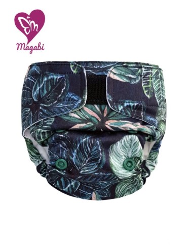 Pocket diaper in cotton with VELCRO closure (size S/M) - Magabi