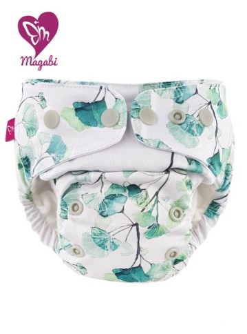 Pannolino Pocket in cotone con chiusura SNAP (taglia S/M) - Magabi