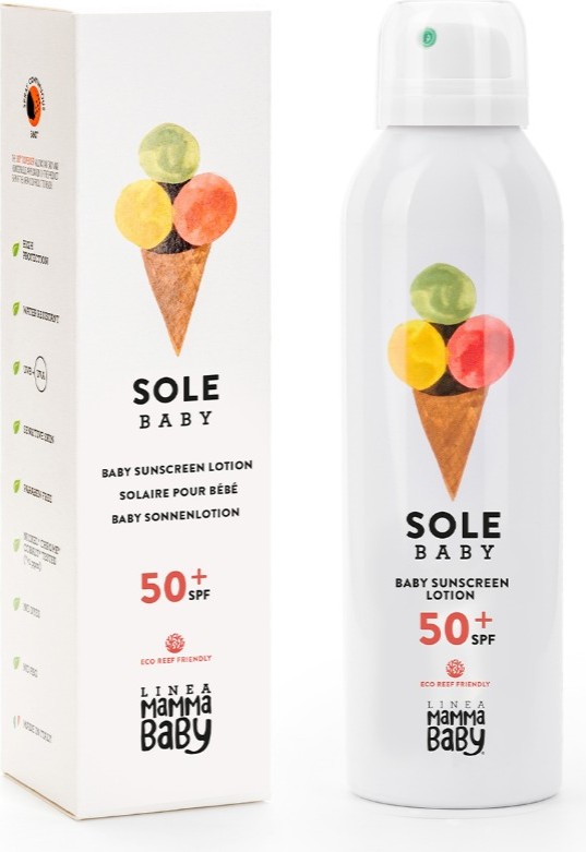 Crema Sole Baby SPF 50+ Eco Reef - Mamma Baby Crema Sole Baby SPF 50+ Eco Reef - Mamma Baby