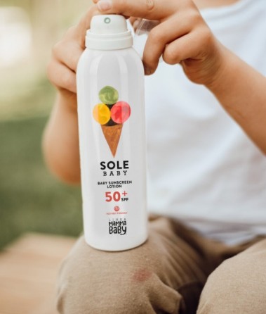 Crema Sole Baby SPF 50+ Eco Reef - Mamma Baby Crema Sole Baby SPF 50+ Eco Reef - Mamma Baby