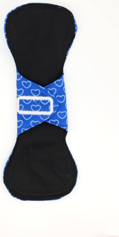 Assorbente lavabile taglia M coolmax nero - CuorPad Assorbente lavabile taglia M coolmax nero - CuorPad