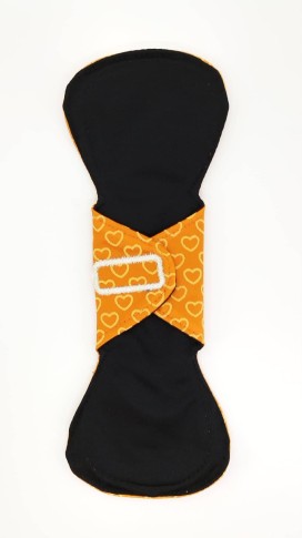 Assorbente lavabile taglia L coolmax nero - CuorPad