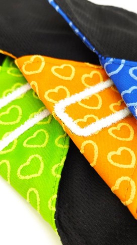 Assorbente lavabile taglia XL coolmax nero - CuorPad Assorbente lavabile taglia XL coolmax nero - CuorPad