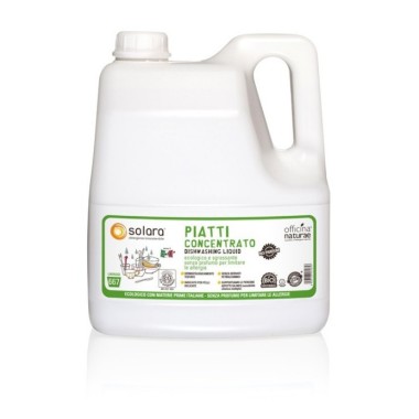 Detersivo Piatti Concentrato NO Profumo (4 Lt) - Solara
