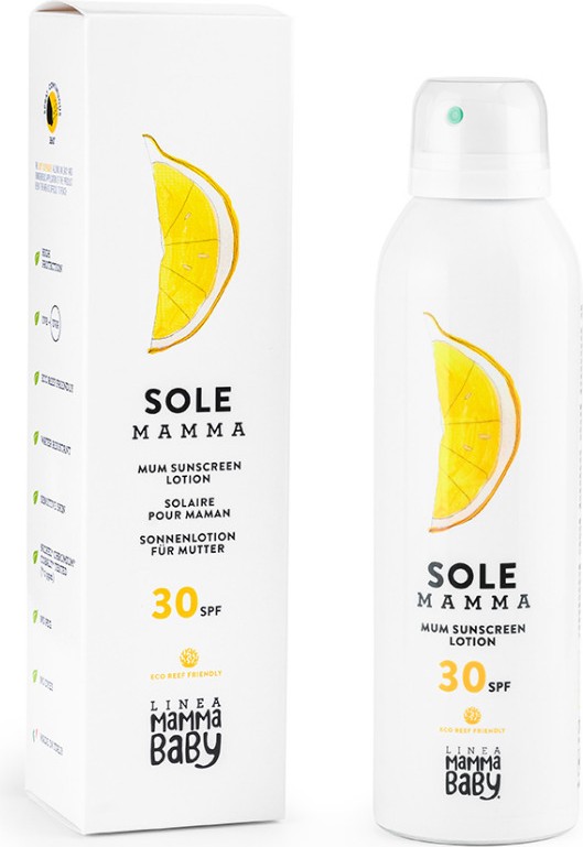 Sole Mamma SPRAY SPF 30 Eco Reef  - Mamma Baby Sole Mamma SPRAY SPF 30 Eco Reef  - Mamma Baby