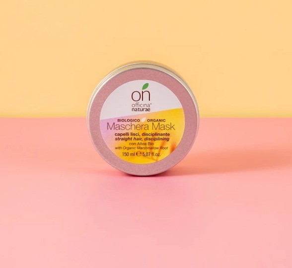 Maschera per capelli lisci, disciplinante - ON - Officina Naturae