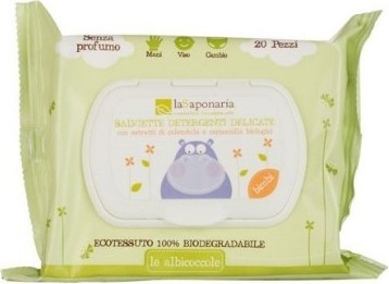 Salviette detergenti delicate - La Saponaria Salviette detergenti delicate - La Saponaria