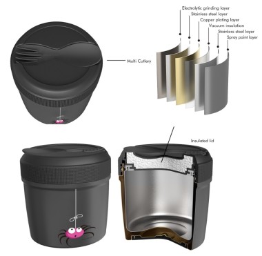 Thermos lunch box for children - Carl Oscar