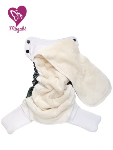 Cloth Diaper AIO SIDE bamboo / ULTRA (size XL) - MAGABI