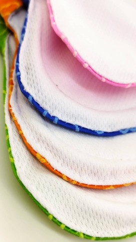 Assorbente lavabile taglia L coolmax bianco - CuorPad Assorbente lavabile taglia L coolmax bianco - CuorPad