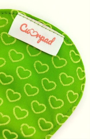 Assorbente lavabile taglia XL coolmax bianco - CuorPad Assorbente lavabile taglia XL coolmax bianco - CuorPad