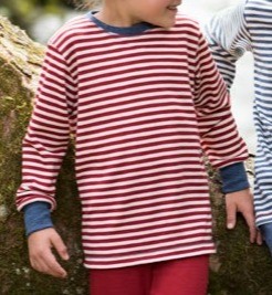 Stockinette stitch sweater 100% merino virgin wool - Engel