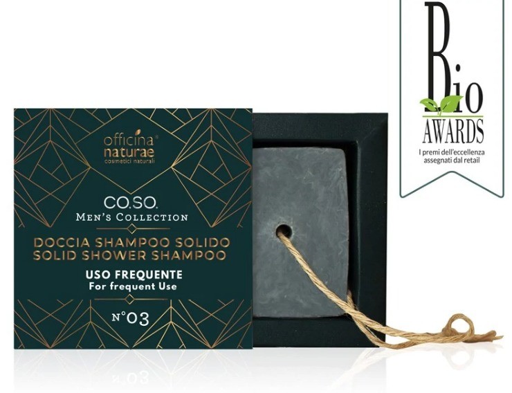 Solid Shower Shampoo for Men No. 3 - Officina Naturae