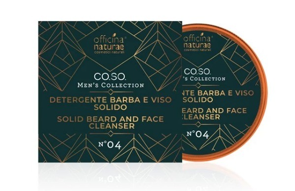 Solid Cleanser for Men's Beard and Face No. 4 - Officina Naturae