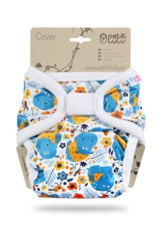 cloth nappies Cover Velcro Petit Lulù XL