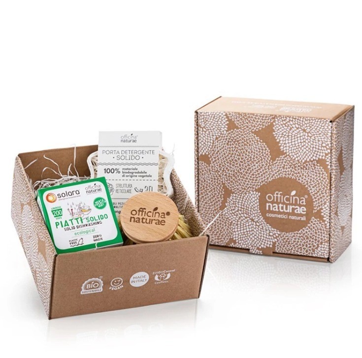 GIft Box plates solid (peppermint) - Officina Naturae