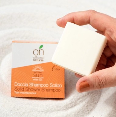 After-Sun Solid Shower Shampoo - Officina Naturae