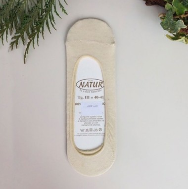 Wool Footmuffs - Natur