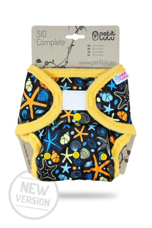 Pannolino Lavabile AI2 new SIO COMPLETE Petit Lulu VELCRO