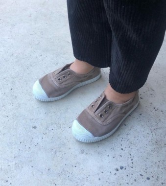 Bambas scarpe senza lacci denim N°22 - Cienta