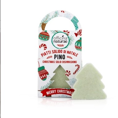 Solid pine-shaped Christmas plates - Officina Naturae