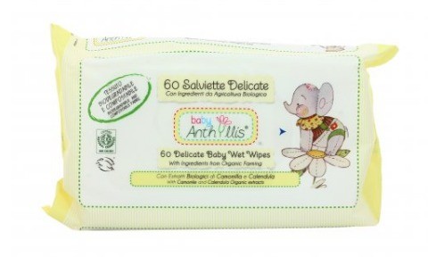 Delicate Organic Calendula Wipes - Baby Anthyllis