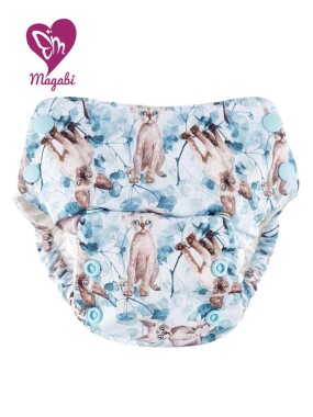 Magabi cotton POCKET SIDE washable diaper (without inserts)