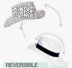 Cappello con filtro anti UV (taglia 54 - 56) - Ki et La
