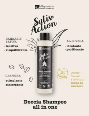 Doccia Shampoo Sative Action - La Saponaria