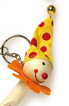 Small Foot Wooden Keychain Whistle