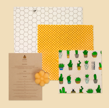 DIY Beeswax Wrap Kit for 3 - Superbee