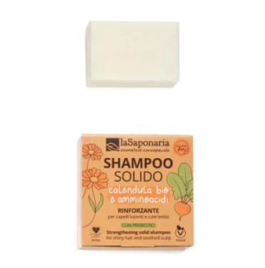 Strengthening and soothing solid shampoo - LaSaponaria